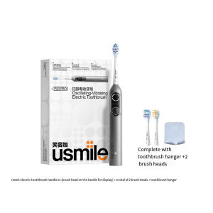 Usmile Oscillating-Vibrating Electric Toothbrush P20 PRO Smart Couple Gift for Girlfriend New Generation Sweeping Deep Cleaning Gum Protection Glacier