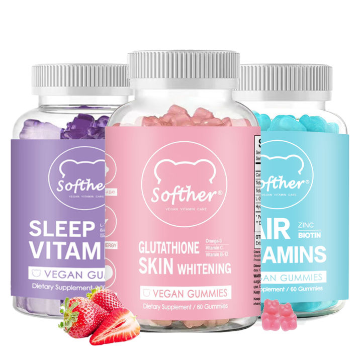 glutathione gummies philippines Softher Glutathione Gummies Boost Energy and Immunity Collagen Gummy Anti  Aging & Whitening Skin Vitamin Gummies Soft Her Gummy Slim Gummy - Lazada