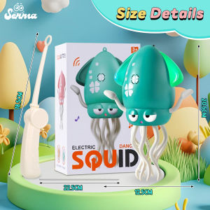 NEW Kids Electric Dancing Octopus Toys Lights Musical Dancing Squid Interactive Early Educational Toys Gift For Kids