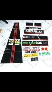 Stiker Komatsu D65PX Sticker Alat Berat Dozer