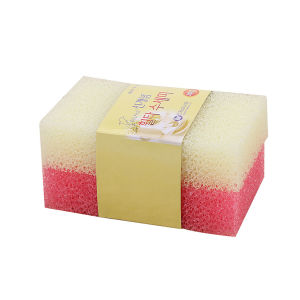 ฟองน้ําใยบวบเทียมสําหรับล้างชาม แพ็ค 2 ชิ้น