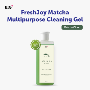 BIG+ FreshJoy Matcha Multi-Purpose Cleaning Gel (530g) Deodorize Refreshing Toilet Bathroom Cleaner Antibacterial Foamy Detergent
