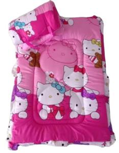 (ด่วนเดือนเดียว ราคาพิเศษ )ที่นอนเด็กอนุบาล ที่นอนปิคนิค สำหรับไปโรงเรียน ลายการ์ตูน มีที่สะพาย แบบหนานุ่มพิเศษ ซักสีไม่ตก