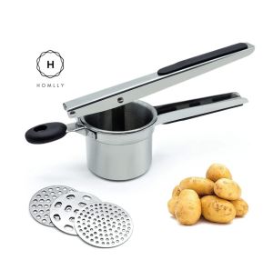 Homlly Basic Manual Potato Ricer Food Masher