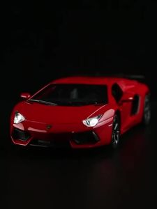 LEO 1:32 Lamborghini LP740 alloy model car for kids toys for boys toys for kids cars toys