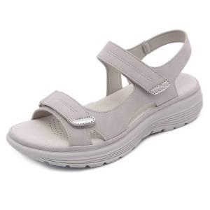 Giày Sandal Nữ Chính Hãng Siketu Hàng Cao Cấp Quai Ngang Khóa Dán Tiện Lợi Phong Cách Khỏe Khoắn Năng Động Của Giới Nữ Đế Gót 3CM