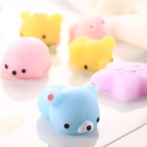 Cute Mini Soft Mochi Squishy Toy Relief Stress Animal random