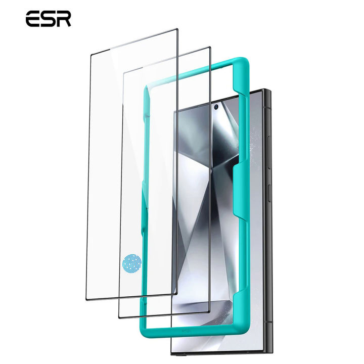 ESR 2 Pack for S24 Ultra 3D Curved HD Clear Tempered Film for S24 ultra ...