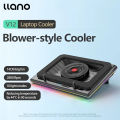Llano Laptop Cooling Pad Equipped USB Powered Cooler Turbo-Fan Rapid Cooling Gaming Laptop With Adjustable Brackets Suit for the 13-21 inch Laptop. 