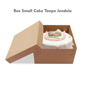 Box Kue - Cake Box - Kotak Kue - Dus Kue - MANYEK-18x18x10 cm - COKLAT (20pcs)