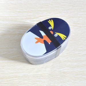 Lunch Box Set Anak Sekolah Tempat Makan Kotak Bekal Lucu Anak Dinosaurus Pinguin Lunch Box Bisa Di Microwave