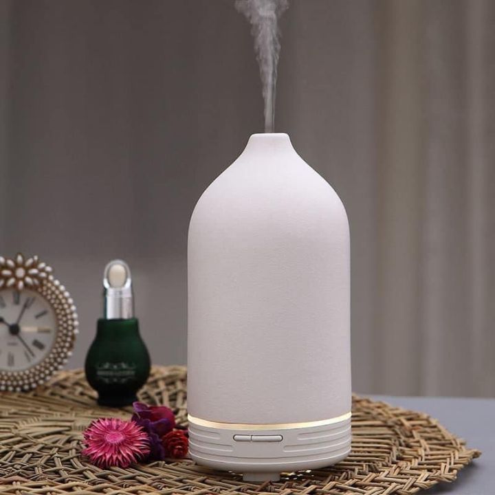 Máy khuếch tán tinh dầu cao cấp hải đăng trắng ellestfun – Bảo hành 1 ...