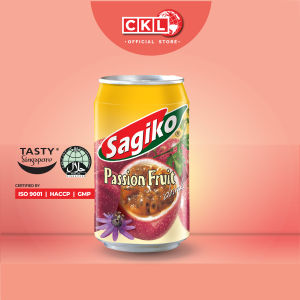 Sagiko Passion Fruit Drink - Halal - 24 X 320ml Cans