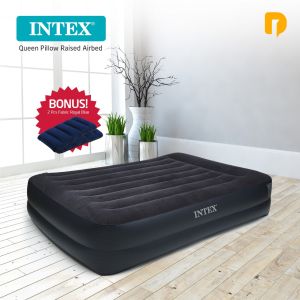 Intex Dureabeam Airbed Slide Pump - Kasur/Matras Angin & Bantal