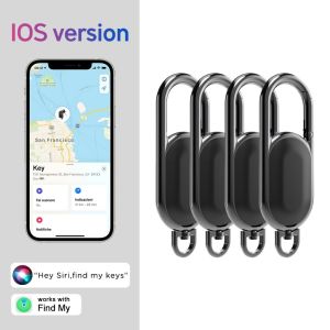 Smart Air Tracker GPS Locator Keychain Compatible with iOS FindMy Sound Anti-Loss Device Locator