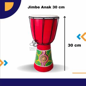 Alat Musik Jimbe / Gendang UKURAN 30 CM / Alat Musik Tradisional / Jimbe gendang anak djime gendang anak murah jimbe murah jimbe alat musik reggae