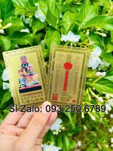 Thẻ kim bài thái tuế 2025 [THẺ KIM LOẠI]