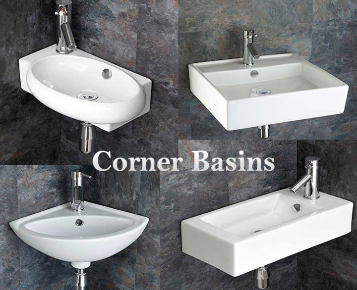 Corner Basin Wall hung / Ceramic Corner wash basin / Wall hung Basin