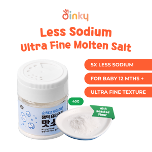 [Jammuck] Less Sodium Ultra Fine Molten Purified Salt | For Baby