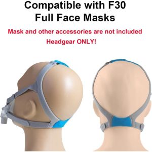 Adjustable ResMed AirFit F30 Headgear for CPAP Ventilator Replacement Headgear Accessories