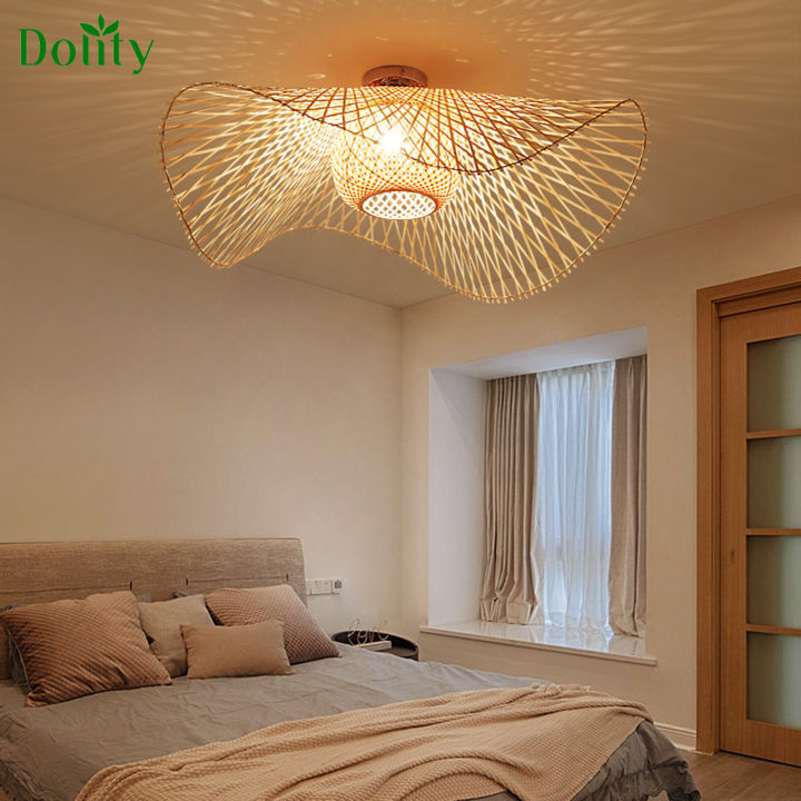 Bamboo deals ceiling shade