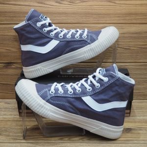 SEPATU SNEAKERS PRIA CLASSIC HIGH TINGGI ABU GREY