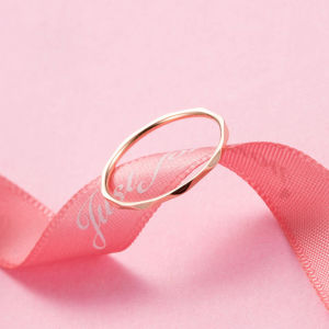 EONMIR 1mm diamond texture womens stainless steel ring fashion couple ring