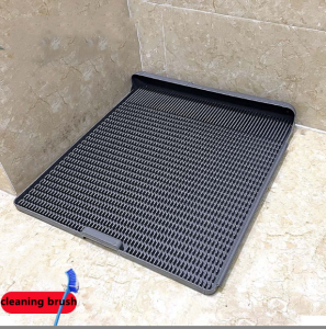 "Local stock" Pet Training Tray Pet(no pee pad required) Portable Dog Pee Tray Training for Small Medium And Large DogsPet Indoor Potty Trainer Puppy Pee Pad Holder