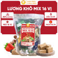 [SIÊU RẺ] 1kg Lương Khô Mix 16 Vị Bổ dưỡng  Ăn Vặt Ăn Thay Bữa Tiện lợi Sạch sẽ. 