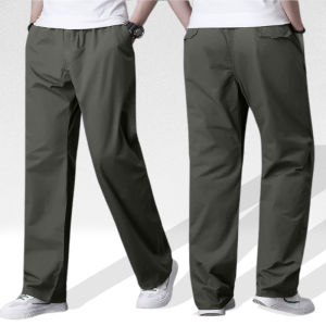 TECTOP Casual Cargo Pants For Mens Loose Straight Black Pant Sweatpants Joggers Running Cotton Trousers