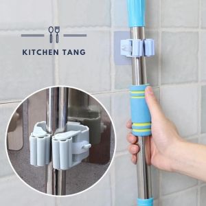 Mop Hook Penyapu Penyangkut Broom Storage Rack浴室拖把钩 纳米拖把钩