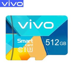 Vivo High Speed Memory Micro SD Card XC Microsd Mobile TF Card C10/512GB/256GB/128GB