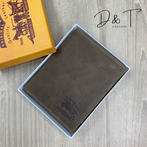 Ví Nam da- bóp nam dáng đứng chất bền đẹp DT91