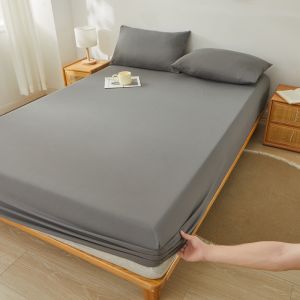 SUNLIGHT HOME ผ้าปูที่นอนลายสก็อต 12 สีผ้าปูที่นอนสีทึบผ้าปูที่นอน6ฟุตผ้าปูที่นอน5ฟุตผ้าปูที่นอน3ฟุตผ้าปูที่นอน4ฟุตผ้าปูที่นอน6.5ฟุต