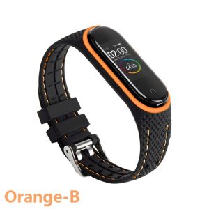 Sport Strap for Xiaomi Mi Band 7 Silicone Band Women Men Xiaomi Smartwatch Band 6/5/4/3 Bracelet Wristband