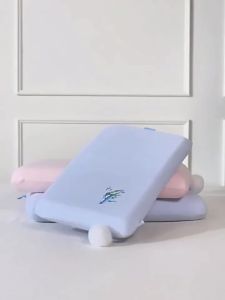 3-15years Cotton Childrens Pillow Slow Rebound Soft Kids Memory Foam Neck Pillow Washable Sleeping Pillow Bedding Baby Room2026