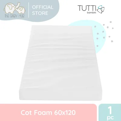 Tutti Bambini Foam Cot Bed Mattress 60x120