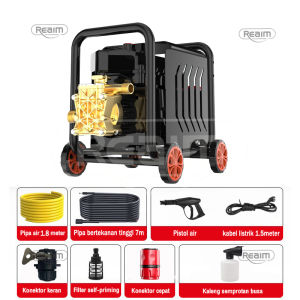 Reaim 680W Jet Cleaner 500Bar Mesin Cuci Motor Jet Cleaner Mesin Cuci Mobil Alat Cuci Motor