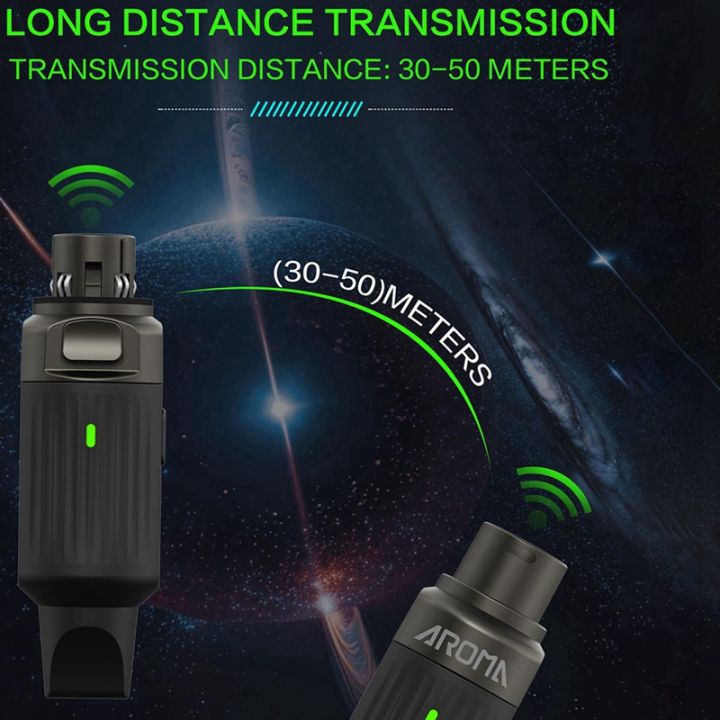 AROMA ARC2 Wireless Microphone Transmitter Receiver AROMA ARC2 Wireless ...