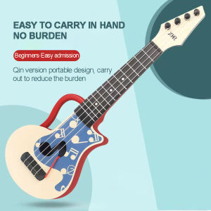 New Children Can Play Portable Ukulele Toy Musical Instrument Early Childhood Enlightenment Beginner Guitar Birthday Gift