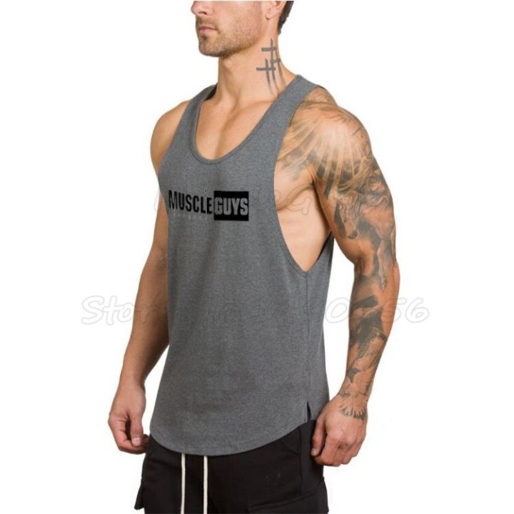 Canotta Tank Muscle Guys Clothing Gym Tank Top Men Canotta