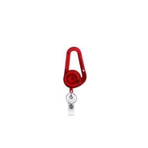 MIIQNUS 8 màu Sinh viên Chủ thẻ Kính thiên văn Ngoài trời Dễ dàng Kéo Khóa Huy hiệu Reel Clip Carabiner Keychain Người Giữ huy hiệu