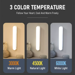 LED Magnetic Desk Lamp Hanging Night Light for Study Reading Lamp Touch Light Three lighting modes Learning Lamp