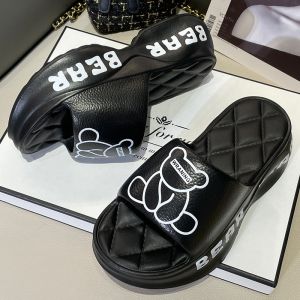 [Free Shipping] EVA Slippers For Women High-Heeled Summer Indoor Home Shoes Suitable For Outdoor Wear Height-Increasing Non-Slip And Designed For Petite Women Featuring A One-Strap Design
