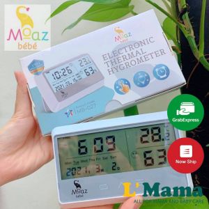 Nhiệt Kế Ẩm Đa Năng Moaz Bebe MB027 Bảo Hành Chính Hãng 12 Tháng 1 Đổi 1