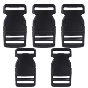 10Pcs 25mm Plastic Webbing Buckle Release Buckle Outdoor Sports Tactical Belt Backpack Bag Pets Strap Luggage Travel Accessories