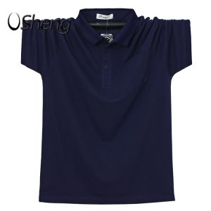 Áo Polo L-6XL VSheng Cỡ Lớn Dành Cho Nam Có Túi Áo Thun Ngắn Tay Co Giãn Ngoại Cỡ Áo Cổ Tay Threadwork Hỗ Trợ Tối Đa 135Kg