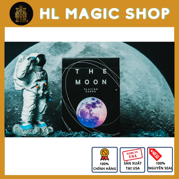 Bộ bài tây, bài sưu tầm The Moon (Purple Edition) Playing Cards by ...