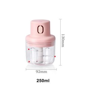 Mini Chopper Blender Food Processor USB Portable Alat Penggiling Bumbu