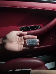 1pcs Car LED Touch Lights Wireless Interior Light Lamps for Door Foot Trunk Storage USB Charging